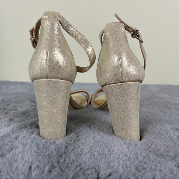 NEW Call It Spring Jewelled Block High Heel Sandals - Size 6.5 - Picture 3 of 8